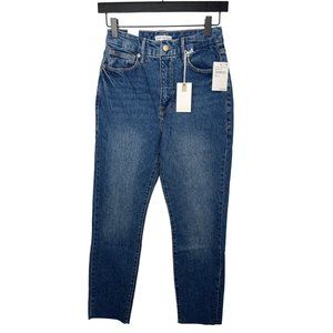 Good American Jeans 8 Women Blue Medium Wash Stretch Denim High Good Classic